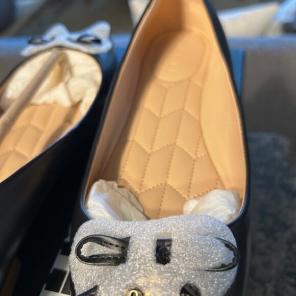 Coach Annabel Black Leather Ballet - Picture 4 of 9